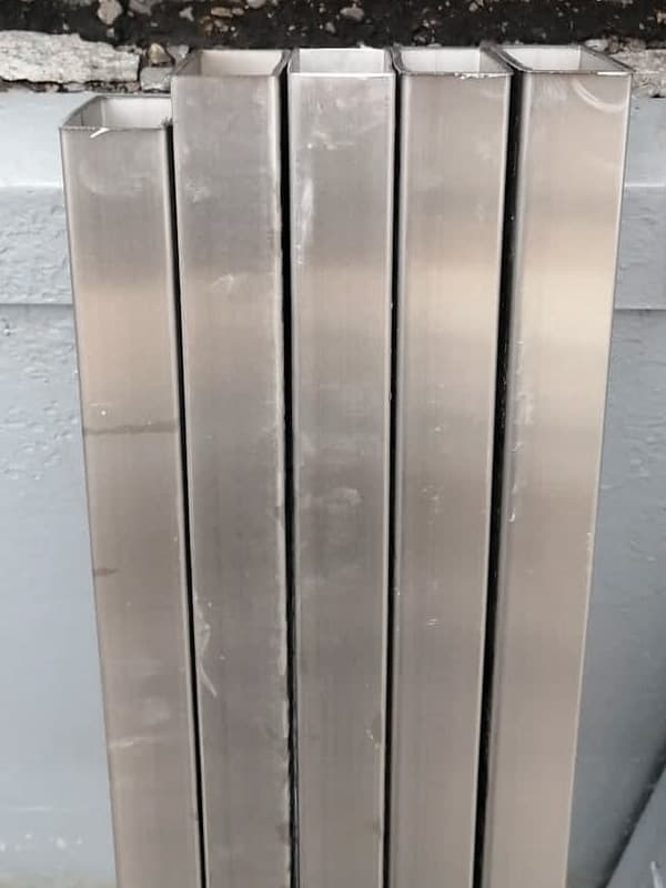 Алюминиевые профильные трубы 80х80 мм