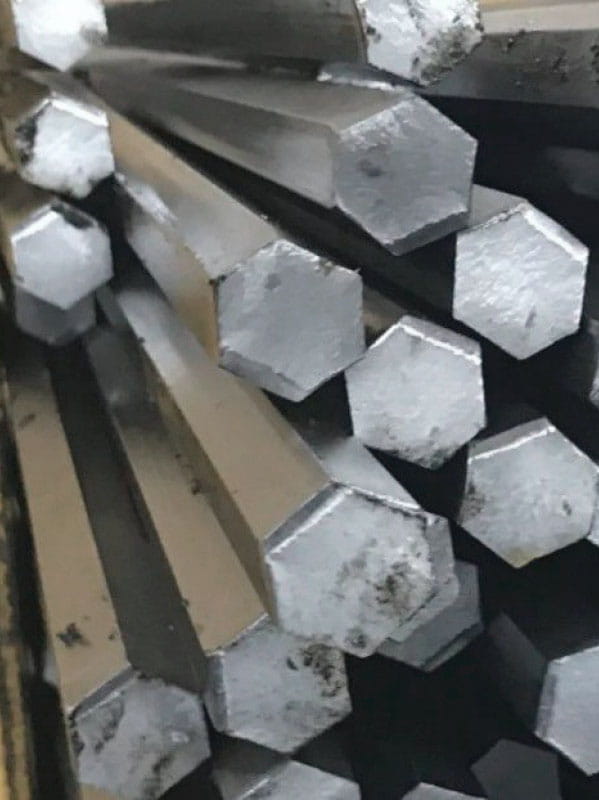 Стальные горячекатаные шестигранники