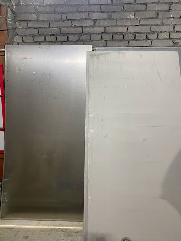 Титановые листы матовые